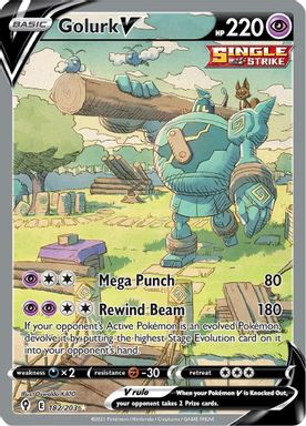 Golurk V — Full Art card image