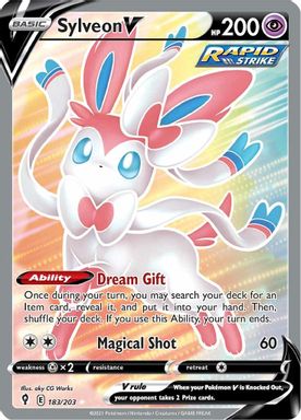Sylveon V — Full Art card image