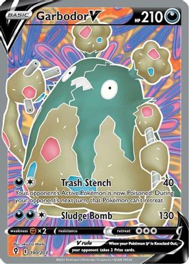 Garbodor V — Full Art card image