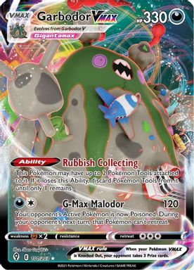 Garbodor Vmax — Full Art card image