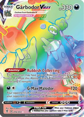 Garbodor Vmax — Secret Full Art card image