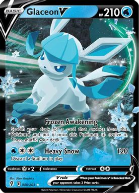 Glaceon V card image