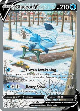 Glaceon V — Full Art card image