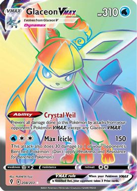 Glaceon Vmax — Secret Full Art card image