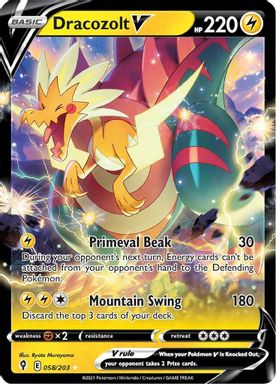 Dracozolt V card image