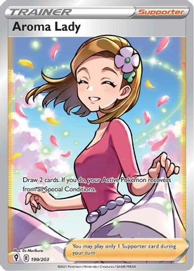 Aroma Lady — Full Art card image