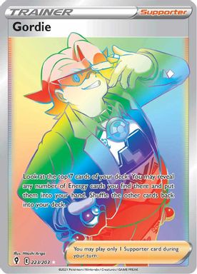 Gordie — Secret Full Art card image
