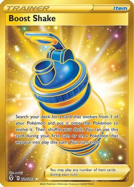 Boost Shake — Secret Full Art card image