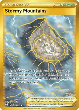 Stormy Mountains — Secret Full Art card image