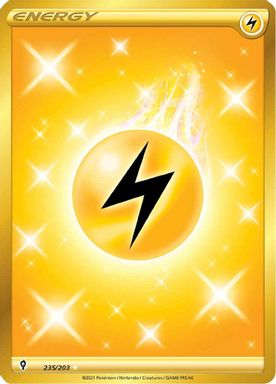 Lightning Energy — Secret card image
