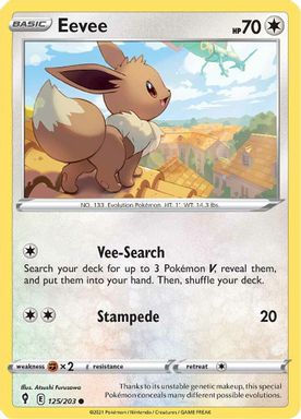 Eevee card image
