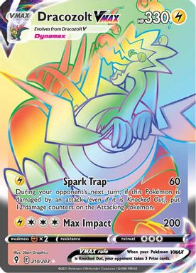 Dracozolt Vmax — Secret Full Art card image