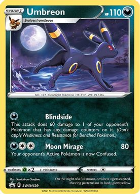 Umbreon-Holo — Evolving Skies Three Pack Blisters card image