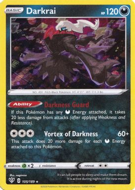 Darkrai-Holo — 2021 Mighty Mysterious Tins card image