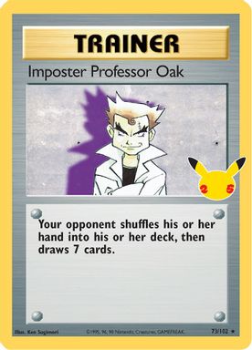 Imposter Professor Oak-Holo card image