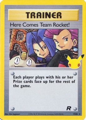 Here Comes Team Rocket!-Holo card image