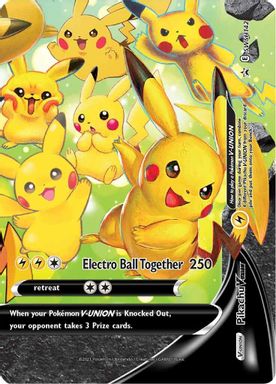 Pikachu V-Union — Celebrations Collection card image