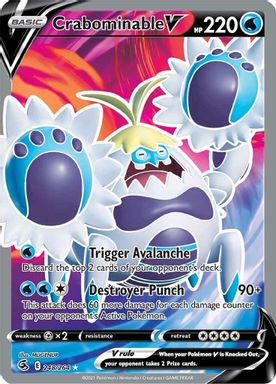 Crabominable V — Full Art card image