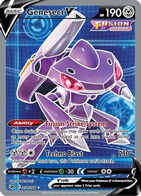 Genesect V — Full Art card image