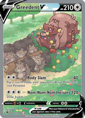 Greedent V — Full Art card image