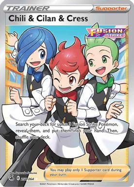 Chili & Cilan & Cress — Full Art card image