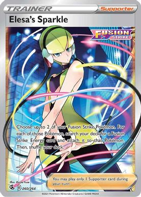 Elesa's Sparkle — Full Art card image