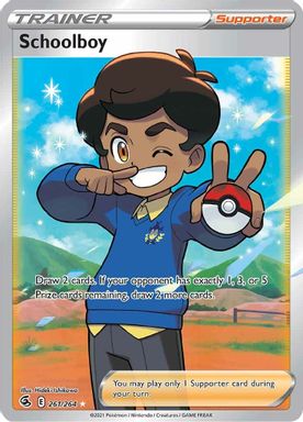 Schoolboy — Full Art card image