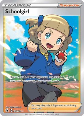 Schoolgirl — Full Art card image