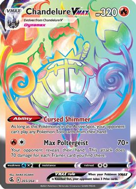 Chandelure Vmax — Secret Full Art card image