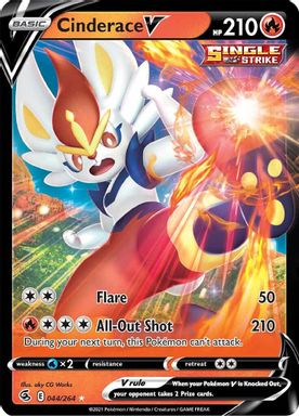 Cinderace V card image