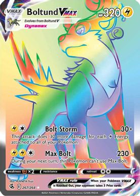 Boltund Vmax — Secret Full Art card image