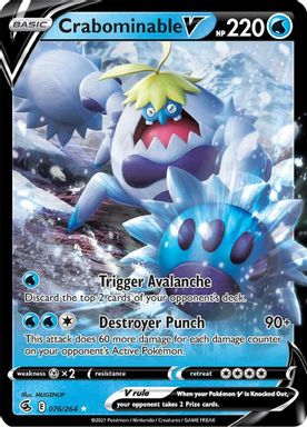 Crabominable V card image