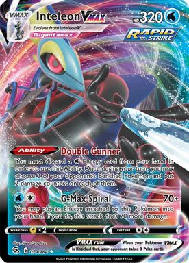 Inteleon Vmax — Full Art card image