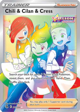 Chili & Cilan & Cress — Secret Full Art card image