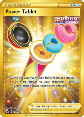 Power Tablet — Secret Full Art card image