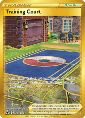 Training Court — Secret Full Art card image