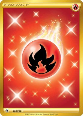 Fire Energy — Secret card image