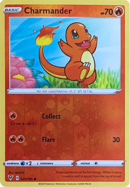 Charmander-Reverse Foil — Cosmos Mini Tin 5-Pack Collection card image