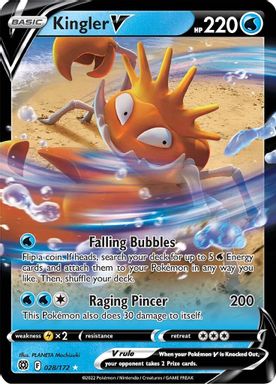 Kingler V card image