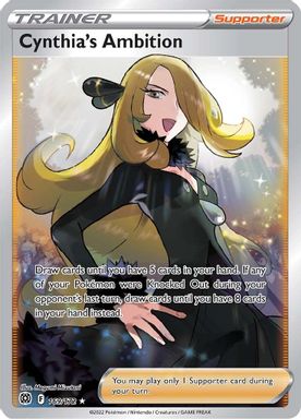 Cynthia's Ambition — Full Art card image