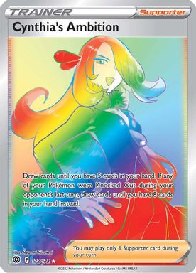 Cynthia's Ambition — Secret Full Art card image
