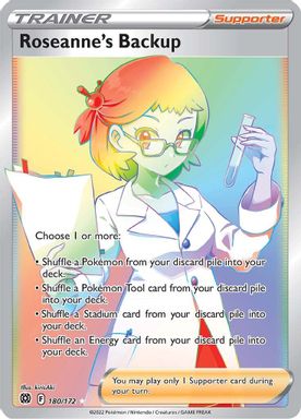 Roseanne's Backup — Secret Full Art card image