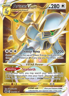 Arceus Vstar — Secret Full Art card image