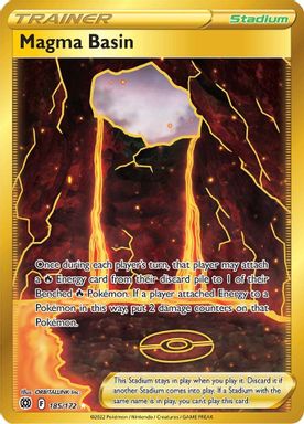 Magma Basin — Secret Full Art card image
