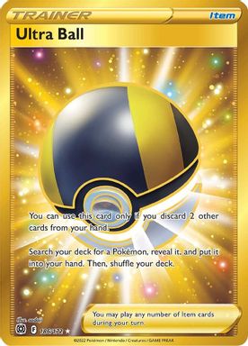 Ultra Ball — Secret Full Art card image