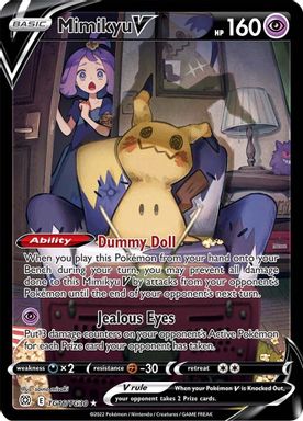Mimikyu V — Full Art card image