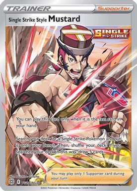 Single Strike Style Mustard — Full Art card image