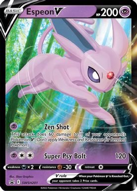Espeon V — V Heroes Tins card image