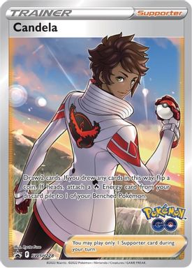 Candela — Pokemon Go Special Collection-Team Valor Full Art card image