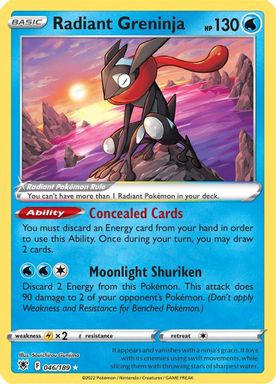Radiant Greninja card image